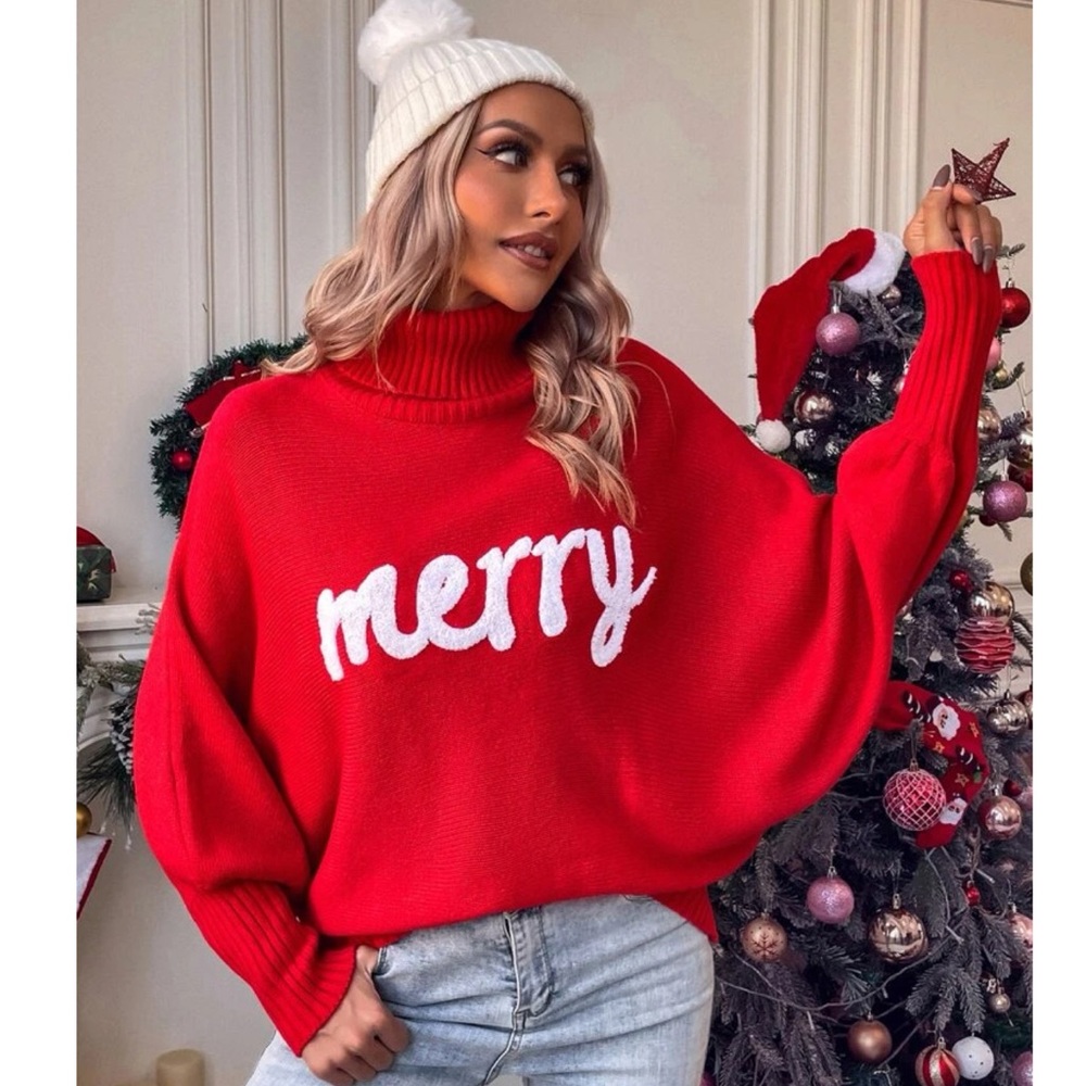 Christmas Turtleneck Sweater π - Picture 5 of 6